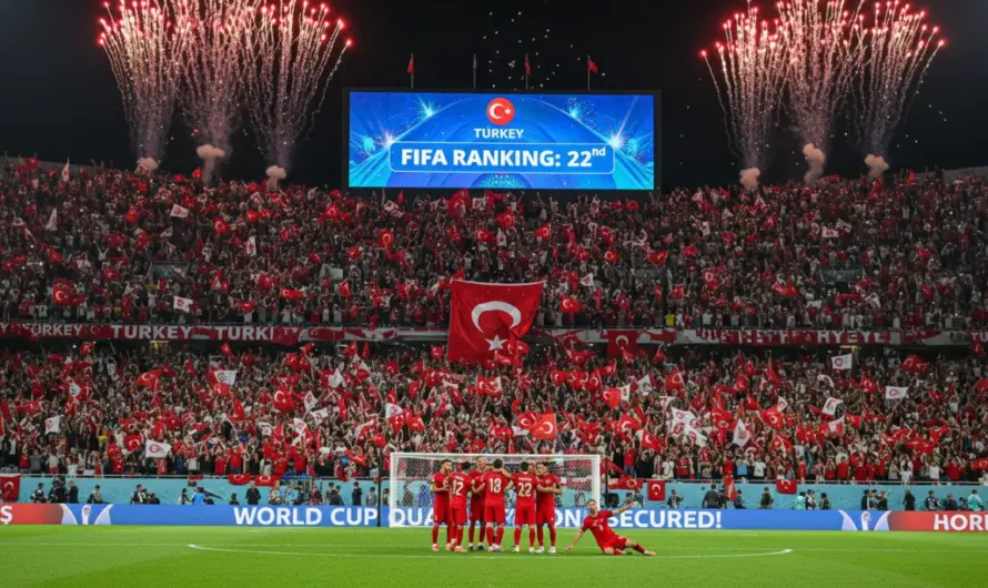 Türk Futbolunda Yeni Dönem: Milli Takım 22. Sıraya Yerleşti